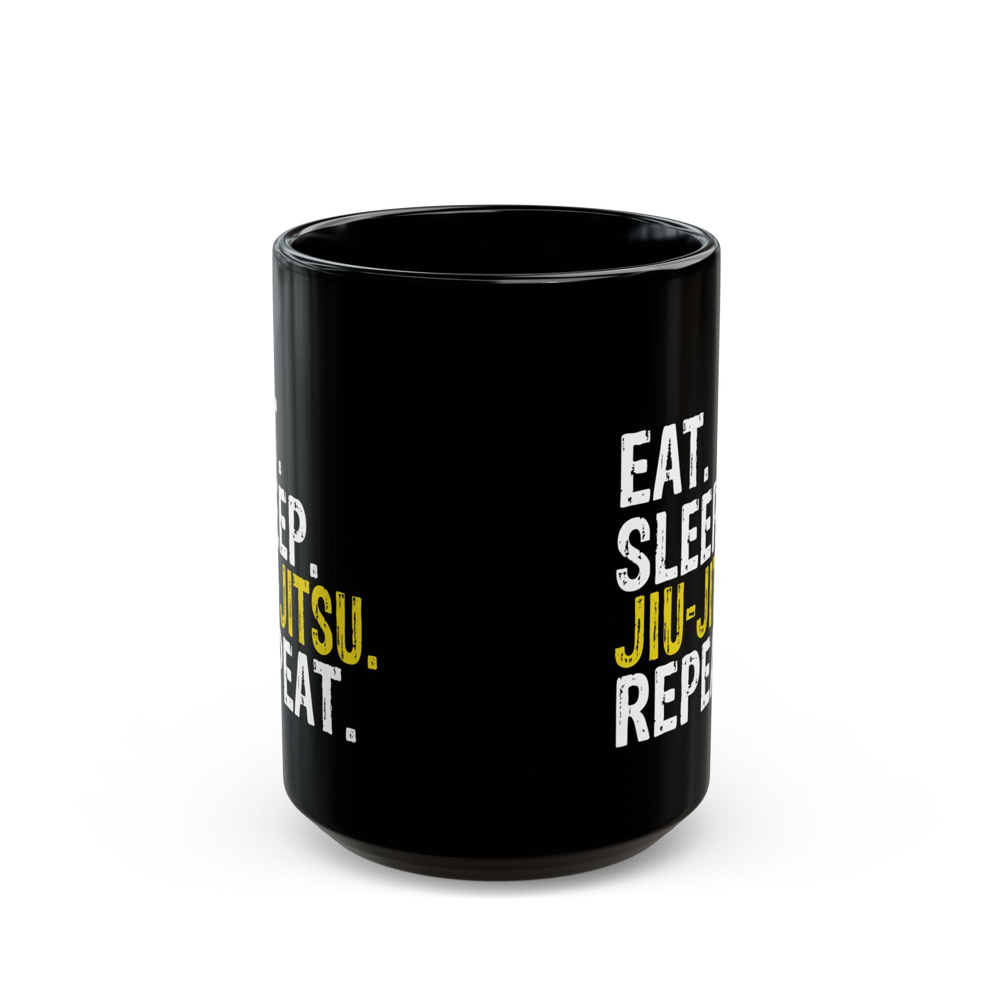Tasse Jiu Jitsu - "Jiu Jitsu Est Mon Endroit Heureux" - Idée Cadeau