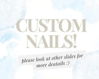 Uñas postizas personalizadas