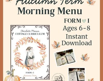 Autumn Term Morning Menu Charlotte Mason Cottage Form 1 2026