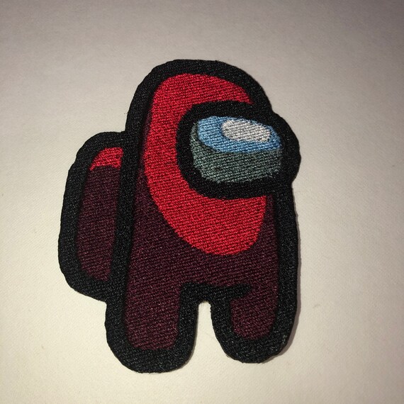 Inspired Fan Art Iron On Patch Among Us Imposter Crew Mate Etsy