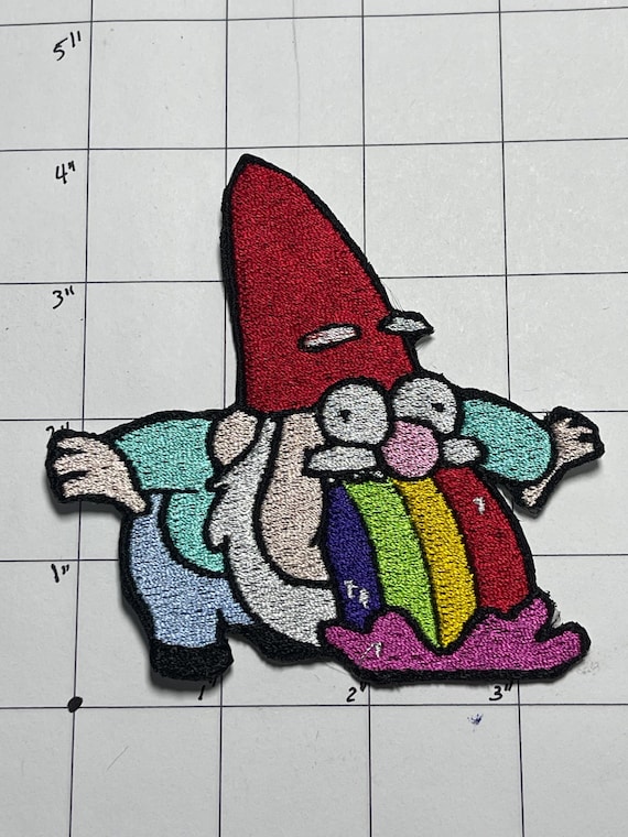 Rainbow Puking Gnome Gravity Inspired Big Dipper Falls Tee Rainbow Puking Gnome Gravity Inspired Big Dipper Falls Tee