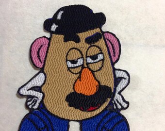 Toy Story Mrs Potato Head Character Embroidered Iron On Patch
