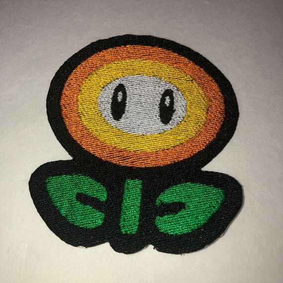 Mario Kart Inspired Iron on Patch, Super Mario Inspired Iron on