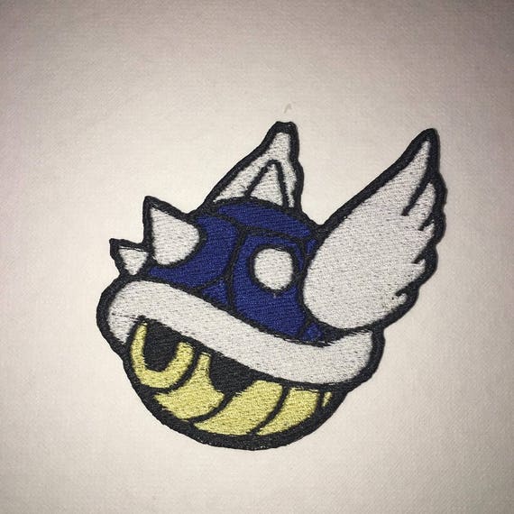 Mario Kart Inspired Iron on Patch, Super Mario Inspired Iron on