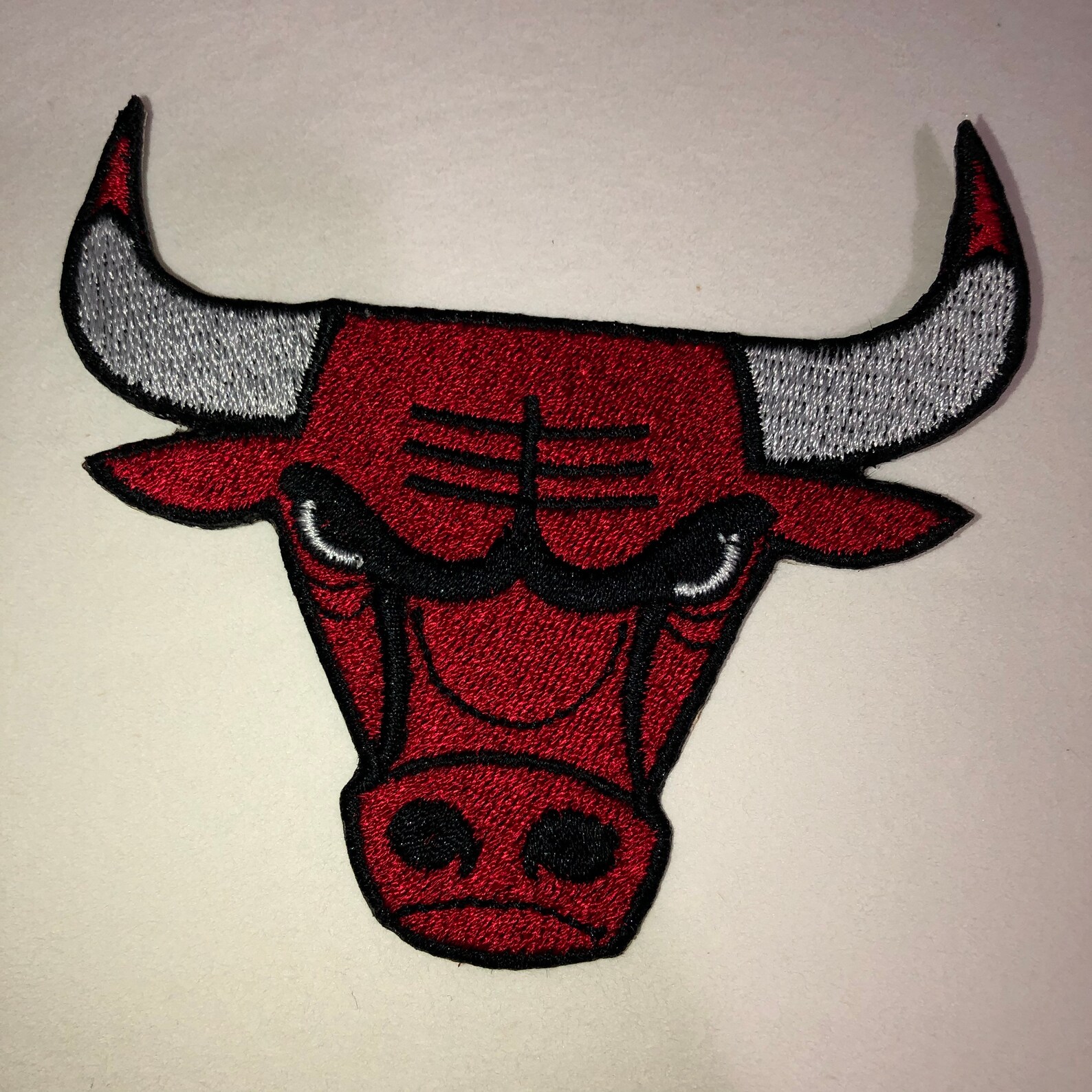 Iron on Patch Chicago Bulls Etsy