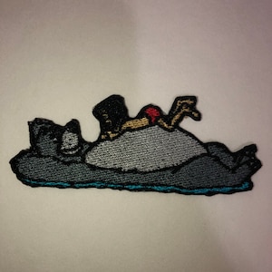 Iron On Patch Inspired Fan Art Baloo and Mowgli from Jungle Book