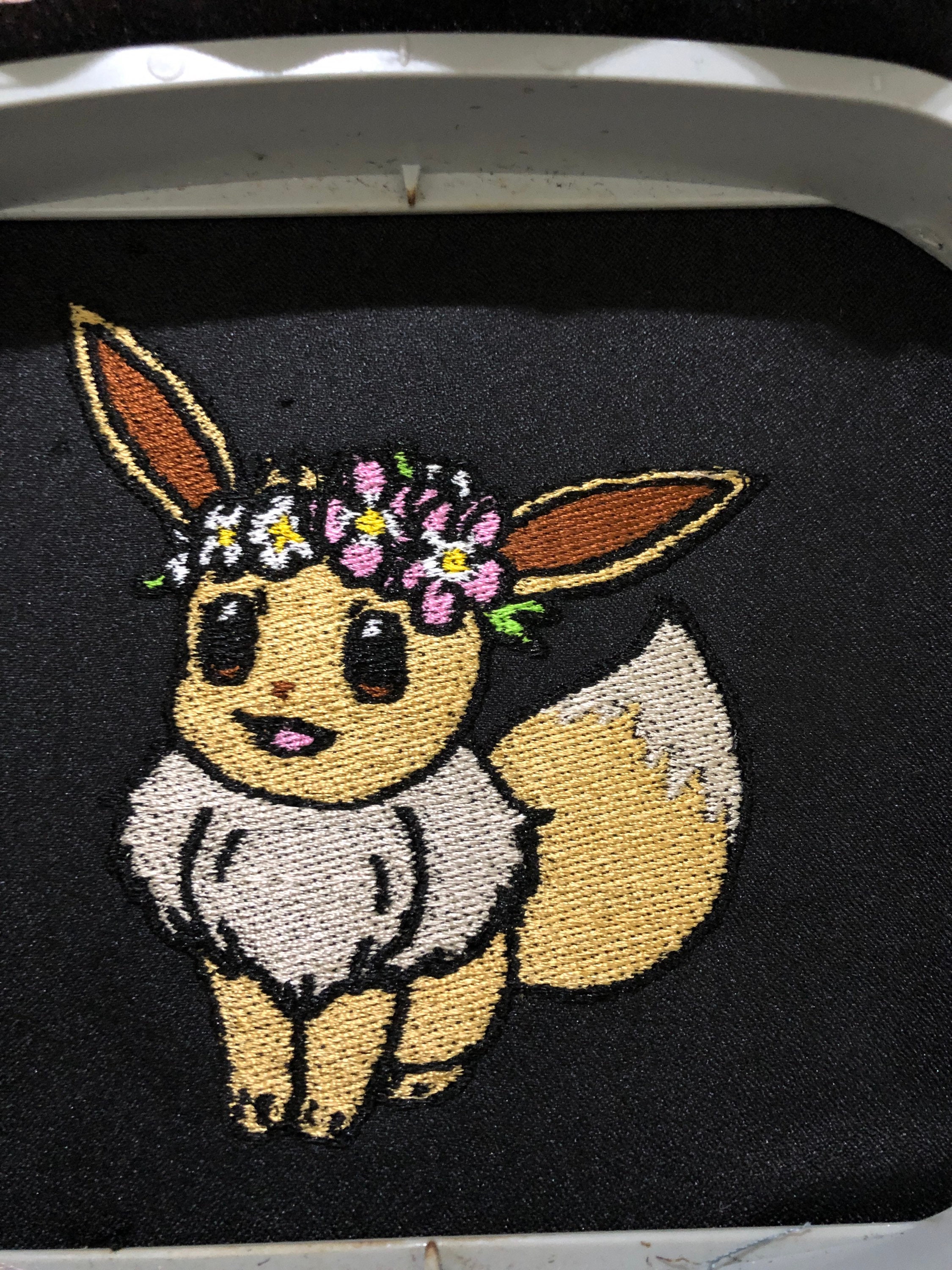 Pokemon Eevee Jolteon Flareon Vaporeon Espeon Umbreon Glaceon Leafeon  Sylveon Evolution kawaii Chibi Iron/Sew on Embroidered Patch