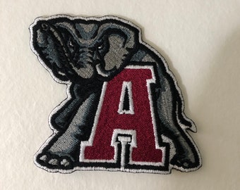 Iron On Patch Fan Inspired Art Bama Crimson Tide Alabama