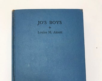 Jo’s Boys (And How They Turned Out) by Louisa M. Alcott, Vintage Books, 1925, Little Women, Sequel, Home Library