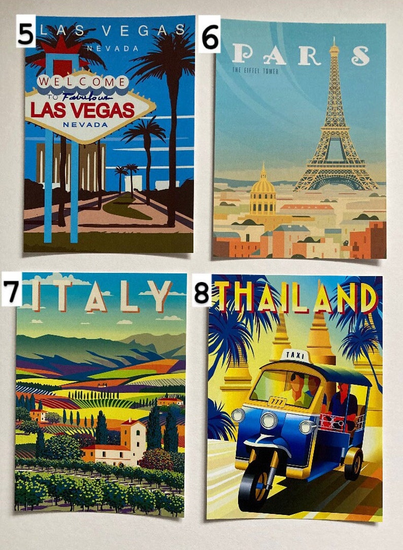 5. Las Vegas
6. Paris
7. Italy
8. Thailand