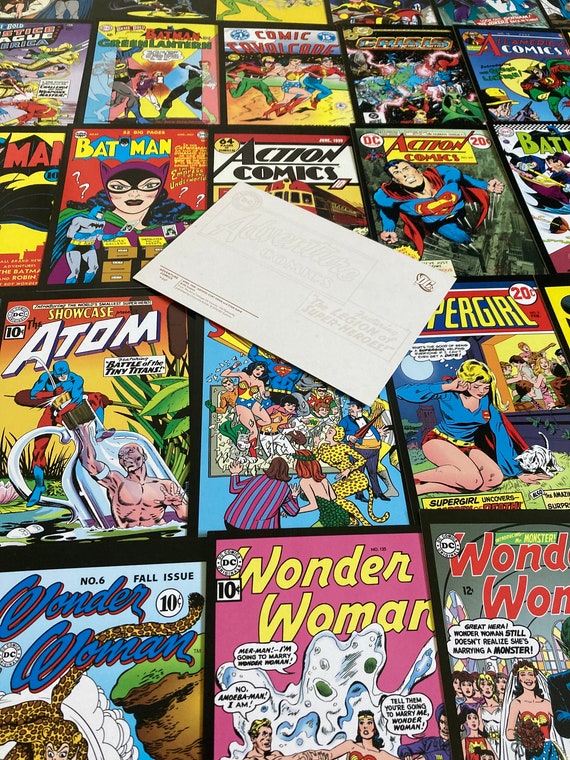 The Art of Vintage DC Comics Postcards LUCKY DIP: Sets of 5, 10 or