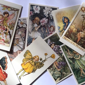 Flower Fairies Vintage Style Postcards LUCKY DIP Sets of 5, 10 or 20: Cicely Mary Barker, Fairy Art, Prints, Gifts, Nursery, Scrapbooking image 10