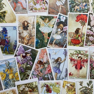 Flower Fairies Vintage Style Postcards LUCKY DIP Sets of 5, 10 or 20: Cicely Mary Barker, Fairy Art, Prints, Gifts, Nursery, Scrapbooking image 3