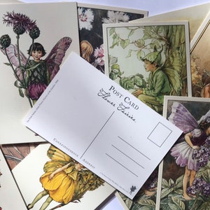 Flower Fairies Vintage Style Postcards LUCKY DIP Sets of 5, 10 or 20: Cicely Mary Barker, Fairy Art, Prints, Gifts, Nursery, Scrapbooking image 9