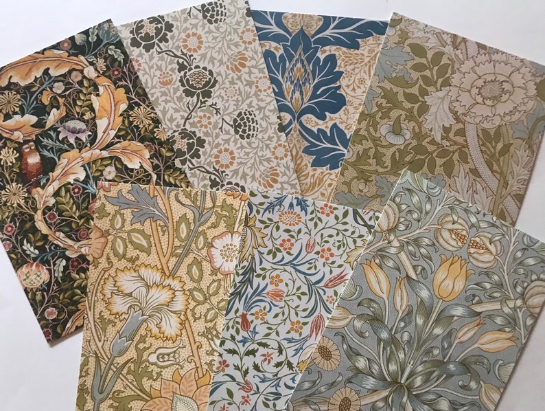 William Morris V&A Postkartendrucke Lucky Dip Set mit 5, 10 oder 20 Stück: Kunst, Design, Botanik, Muster, Geschenk, Heimdekoration, Basteln Bild 7