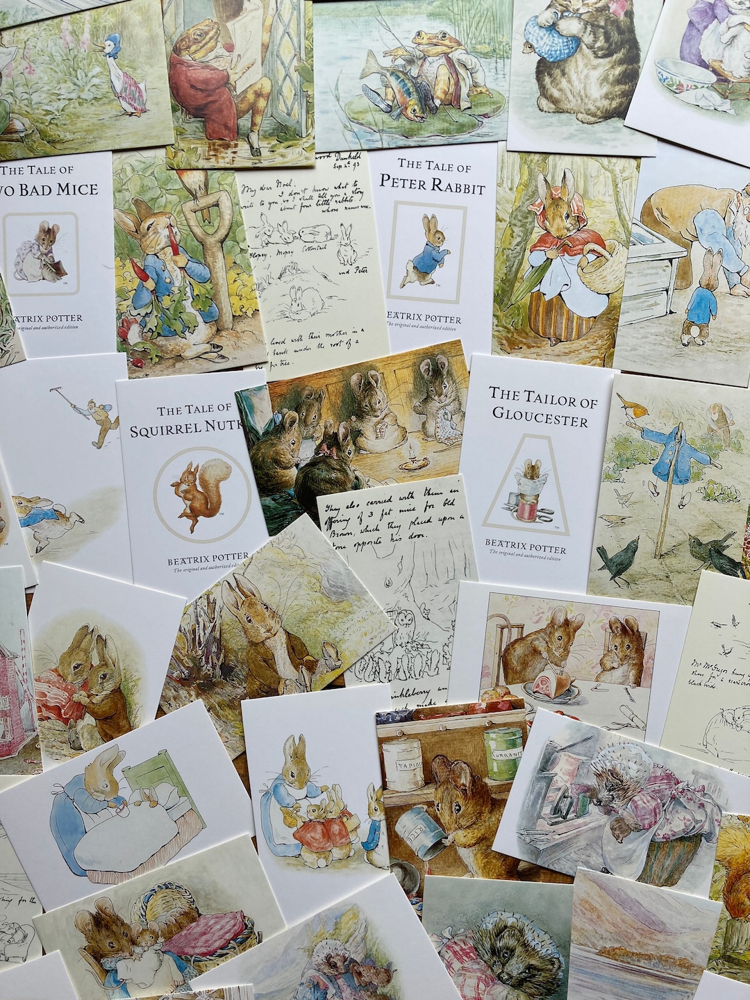 The World of Peter Rabbit Postcards LUCKY DIP! Set of 5, 10, or 20 ...