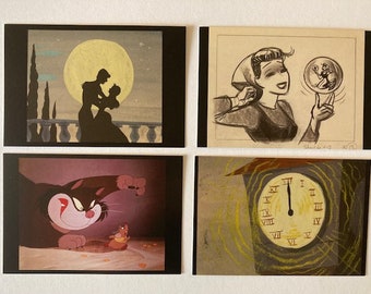 The Art of Disney Cinderella Postcards, set of 5, collectible art prints, scrapbooking, papercraft (Cinderella 2)