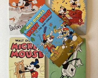 Ensemble de cartes postales classiques L'art de Disney : Mickey Mouse, impressions d'art à collectionner, décoration d'intérieur, chambre de bébé, scrapbooking, créations en papier