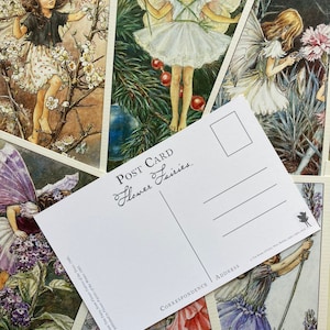 Flower Fairies Vintage Style Postcards LUCKY DIP Sets of 5, 10 or 20: Cicely Mary Barker, Fairy Art, Prints, Gifts, Nursery, Scrapbooking image 4