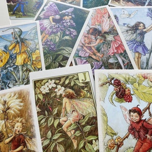 Flower Fairies Vintage Style Postcards LUCKY DIP Sets of 5, 10 or 20: Cicely Mary Barker, Fairy Art, Prints, Gifts, Nursery, Scrapbooking image 5