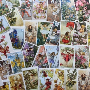 Flower Fairies Vintage Style Postcards LUCKY DIP Sets of 5, 10 or 20: Cicely Mary Barker, Fairy Art, Prints, Gifts, Nursery, Scrapbooking image 1