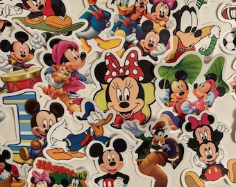 Mickey & Friends Disney Stickers: Lucky Dip! Vinyl sticker set, Mickey Mouse, Donald Duck, Goofy, Pluto and more!