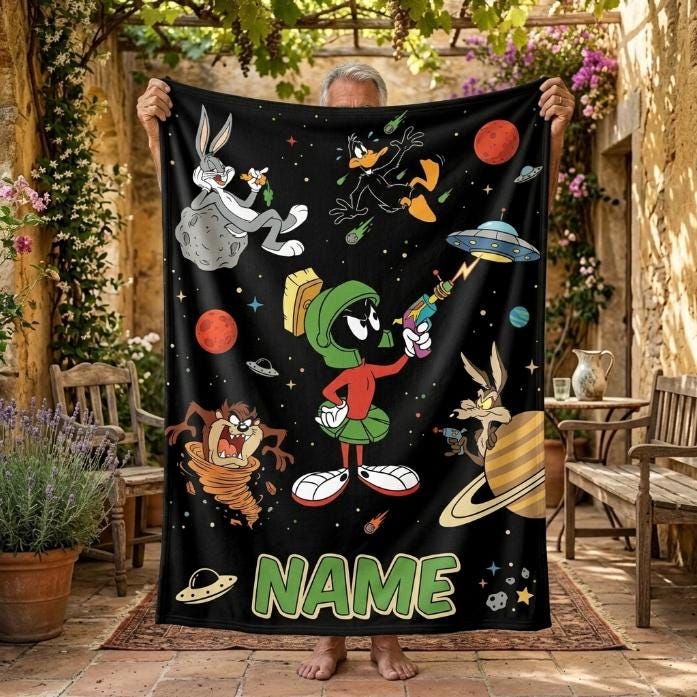 Marvin the Martian Blanket - Etsy