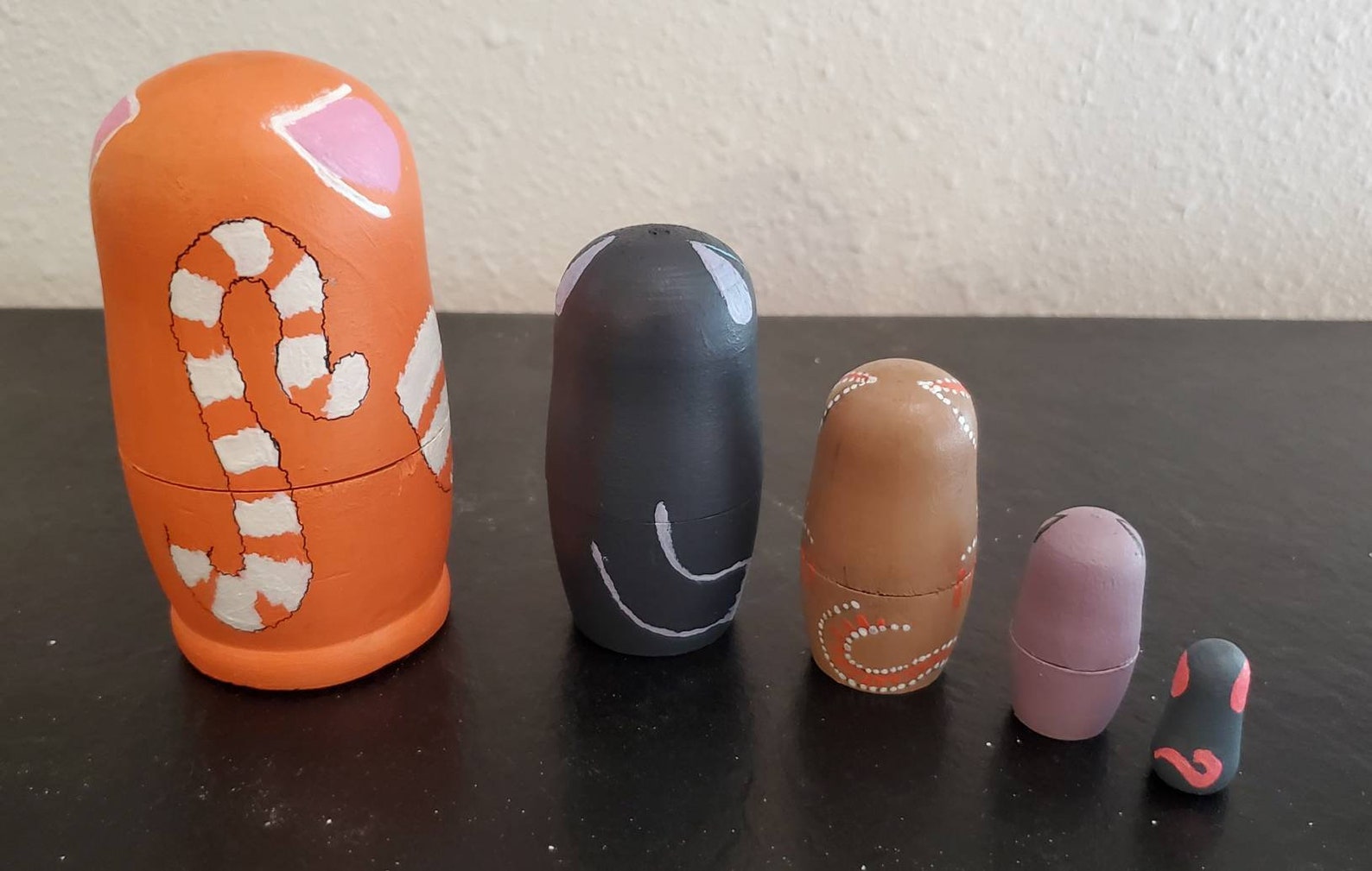 cat nesting dolls