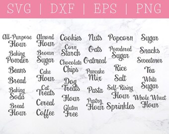Download Kitchen Labels Svg Etsy