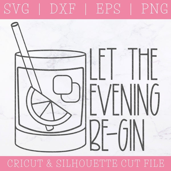 Gin SVG - Gin Glass SVG - SVG File for Cricut - Alcohol Svg - Funny Svg Cut Files - Alcohol Sayings - Gin Gifts - Alcohol Gifts