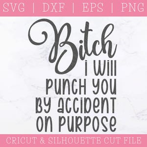 Sarcastic SVG File - Bad Bitch SVG Files for Cricut - Funny Mom SVG Designs - Mom Life svg - Funny svg - Popular svg - Gifts for Her