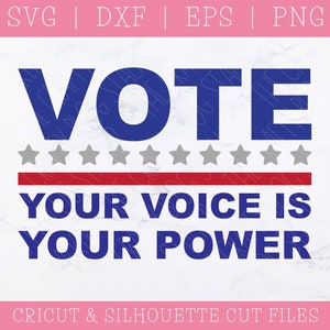 Abstimmung SVG - Ihre Stimme ist Ihre Macht - Amerika SVG - Patronyt-Svg - Wahl-Svg - Wahl-2021-Svg - Abstimmung PNG - Politisches Blatt