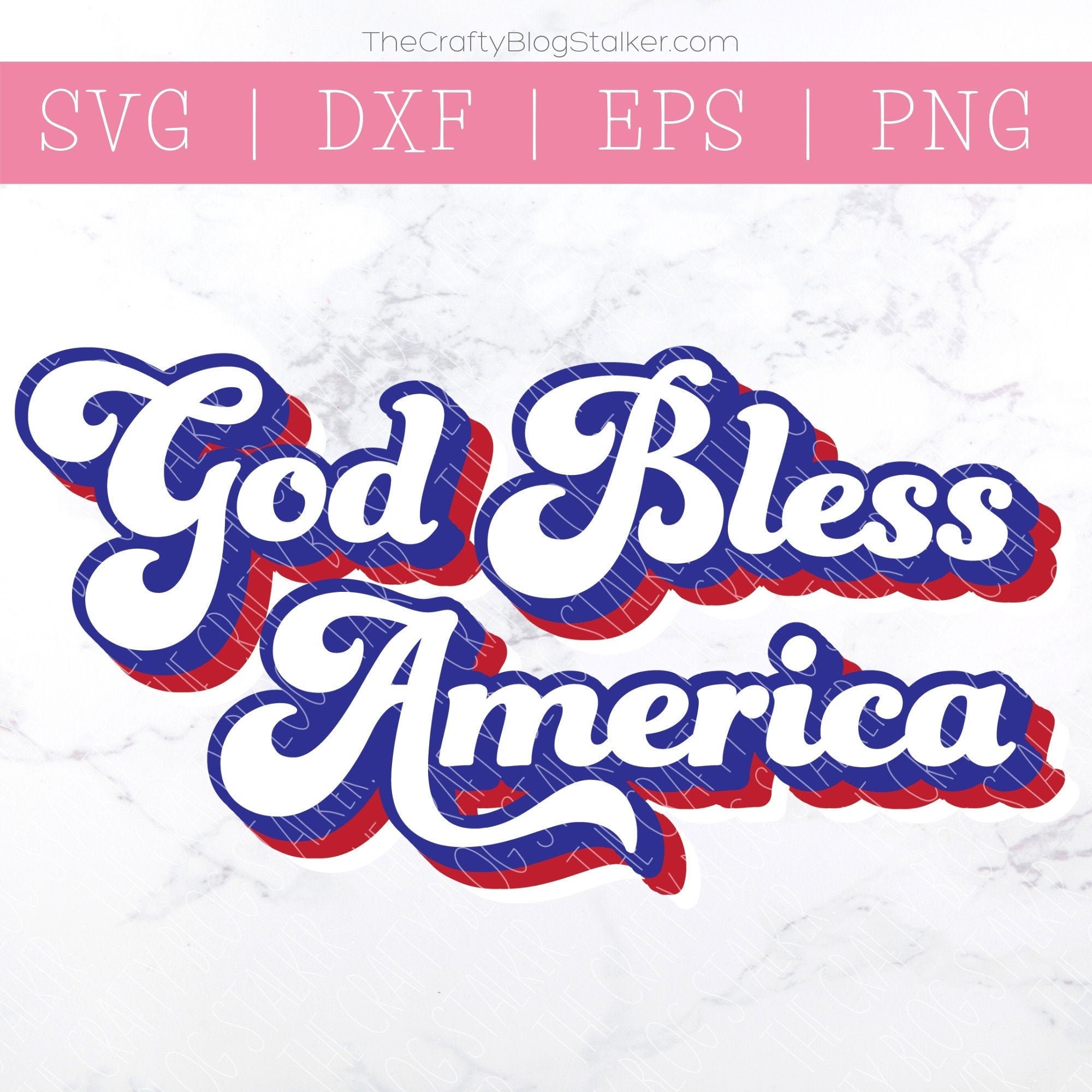 God Bless America SVG - July 4th Svg - Patriotic Svg - America Svg - …