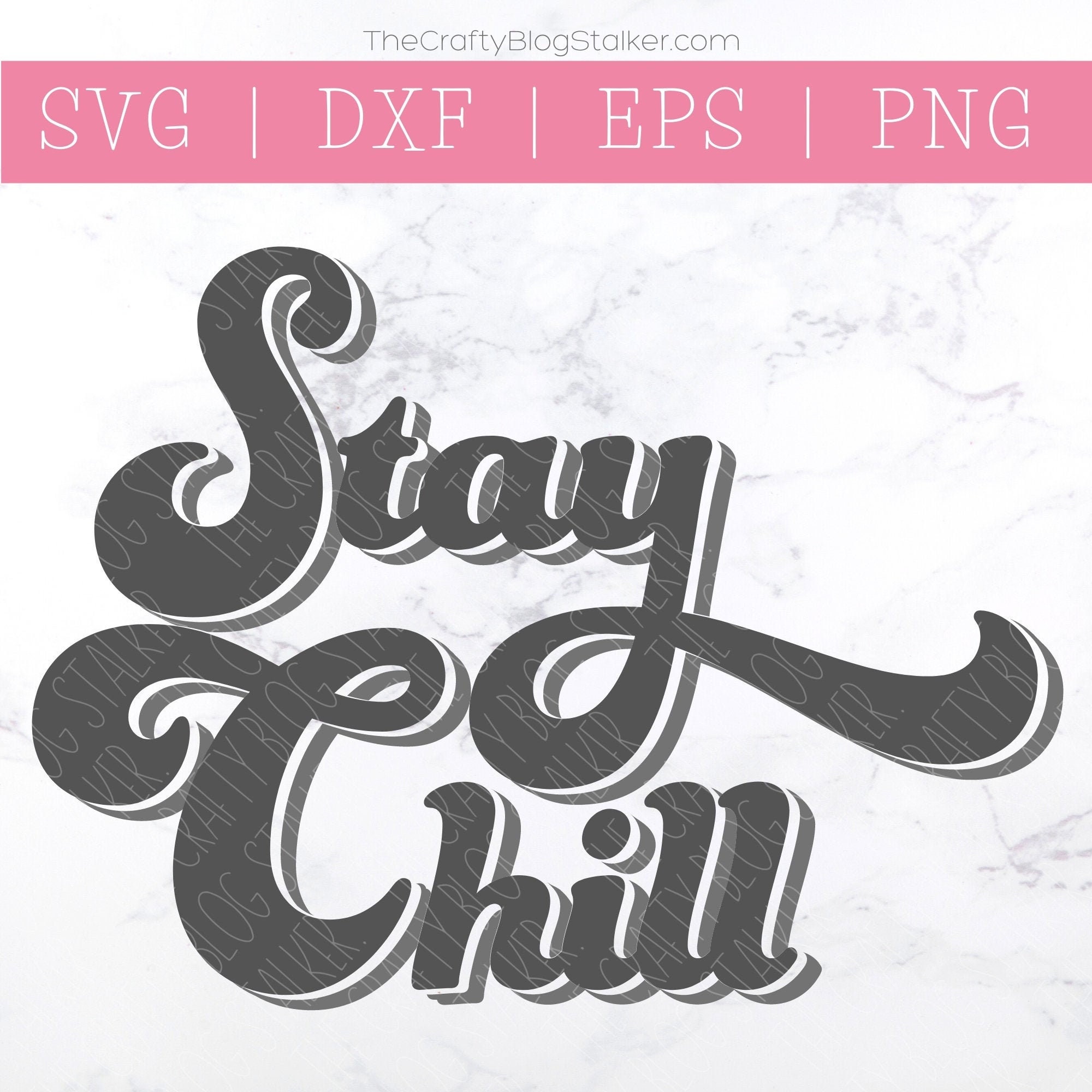 Stay Chill SVG DXF PNG Quarantine Svg Social Svg Popular | Etsy