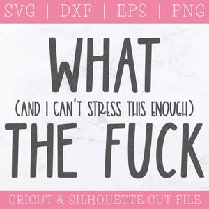 Was zum Teufel SVG DXF PNG, Erwachsenen Humor, Schnittdatei für Cricut, lustige Sprüche, Fluchen, Schimpfworte, Geschenke für Sie, Geschenke für Ihn, Bastelideen