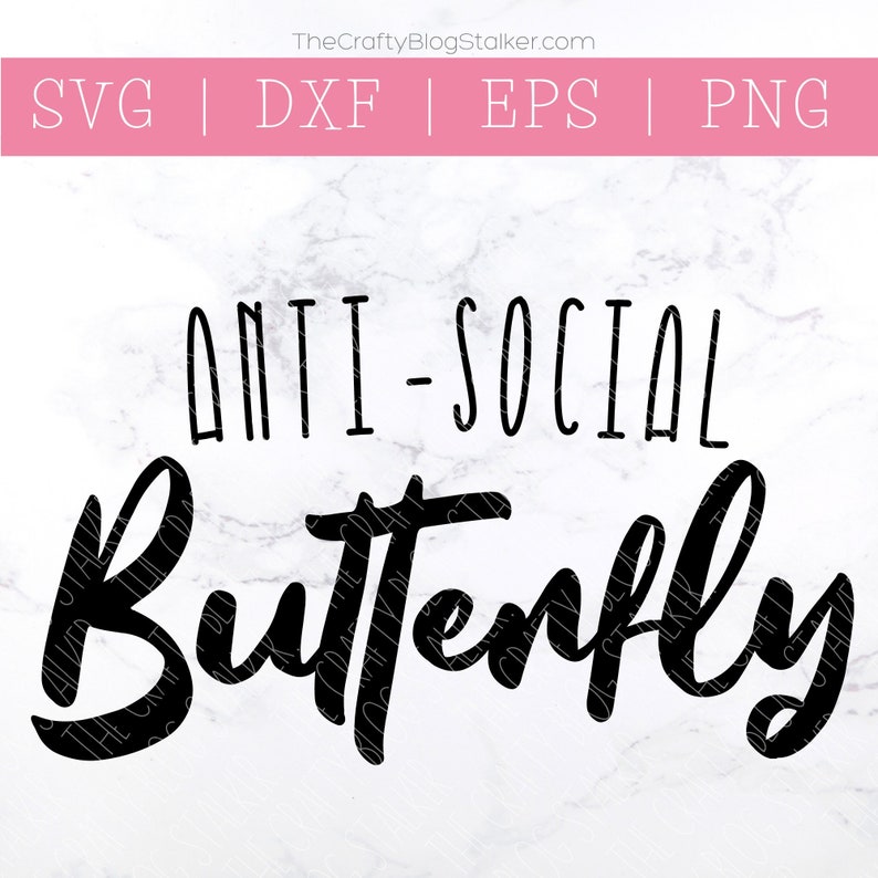 Free Free 215 Antisocial Butterfly Svg SVG PNG EPS DXF File