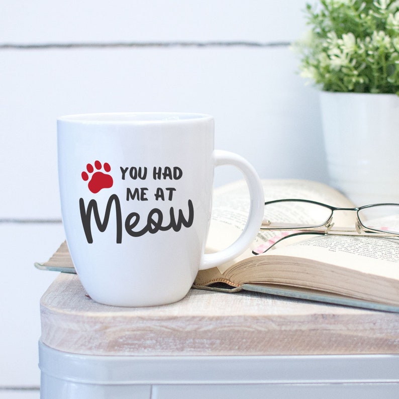 Download Cat SVG Meow SVG Cat Lover SVG Tshirt Svg Tumbler | Etsy