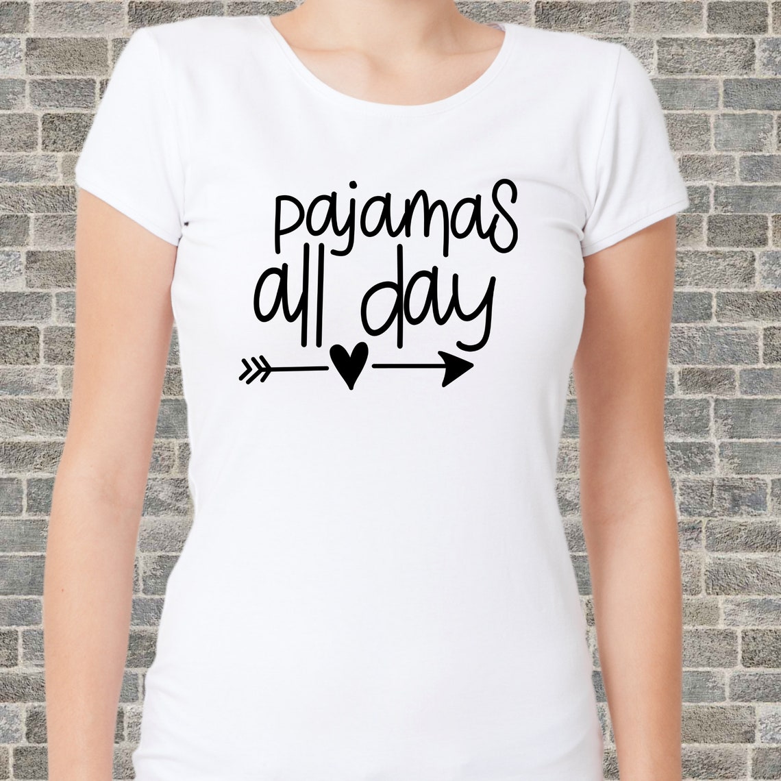 Pajamas All Day SVG Funny Sayings SVG Mom Life SVG Stay Etsy