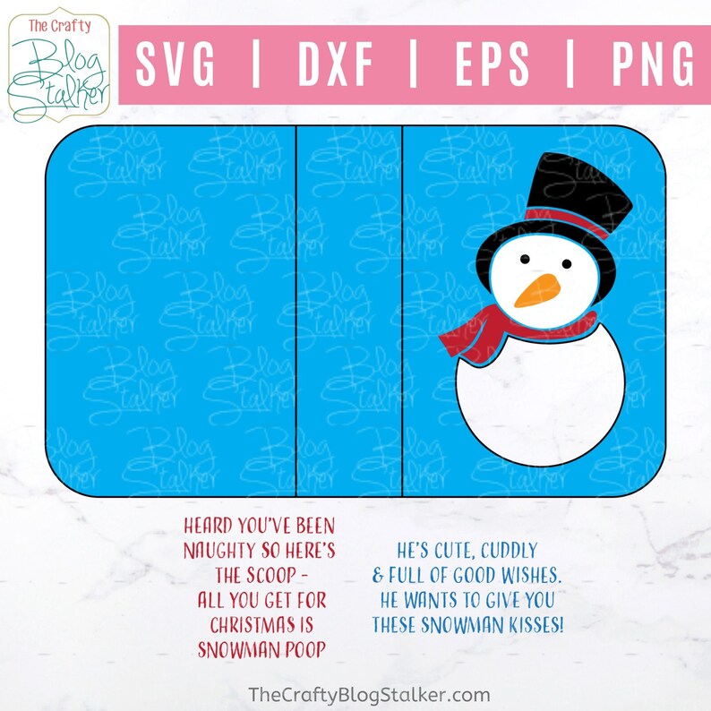 Download Snowman Poop SVG Snowman Kisses SVG Layered SVG Design | Etsy