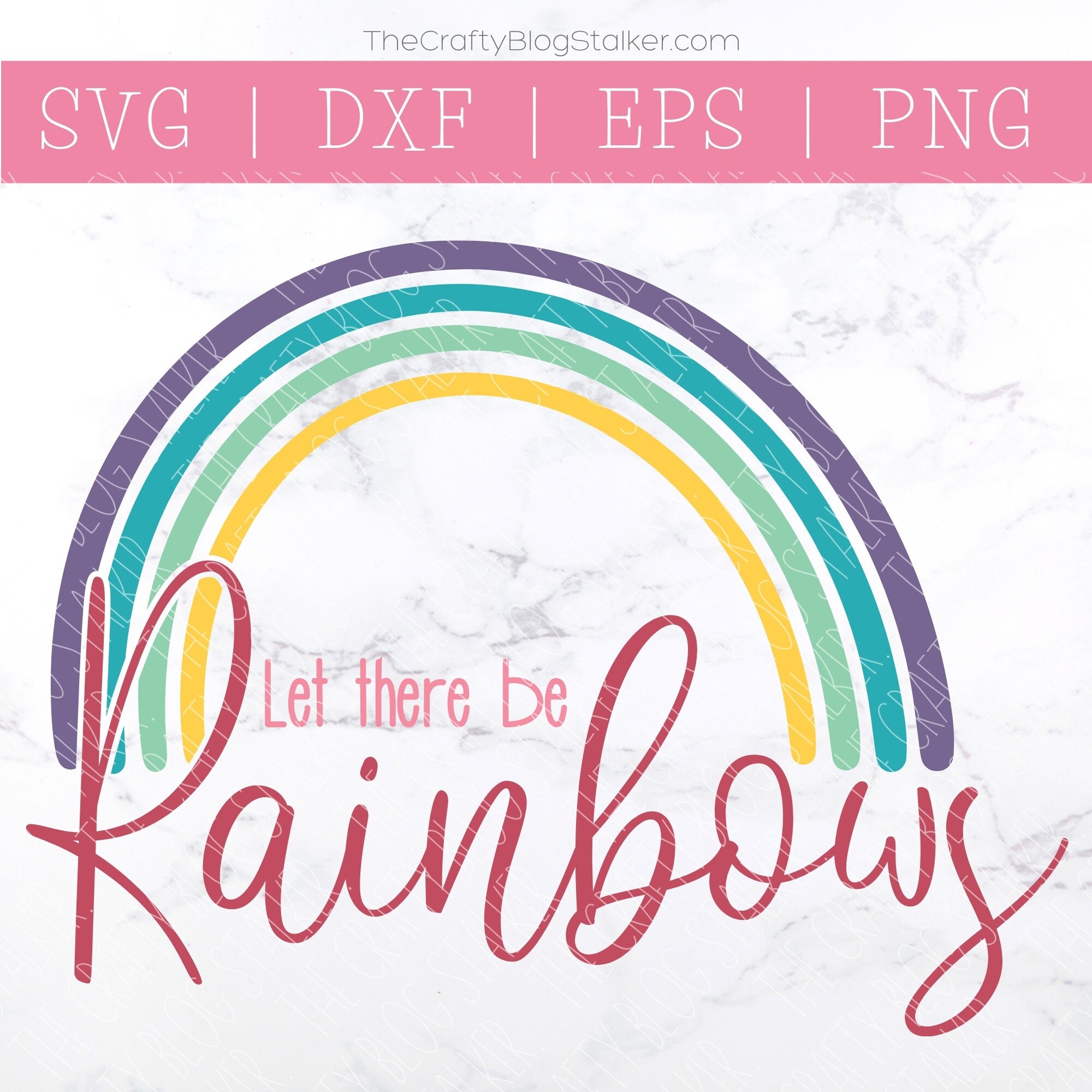 Download Let There Be Rainbows SVG Rainbow SVG Rainbow Quote SVG | Etsy