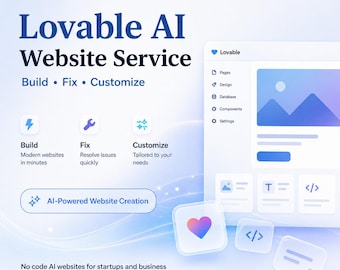 Lovable AI Website Development | Custom Web App & SaaS Creation