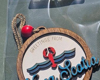 Nova scotia Christmas  ornament