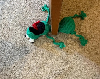 SALE Crochet pattern / Frog Doorstopper PDF Pattern/  Easy Crochet Pattern/