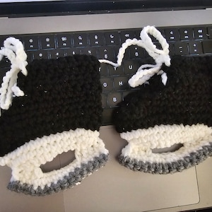 SALE | Hockey/Figure Skates Booties | Crochet Baby Ice Hockey Skates | Baby Shower Gift | Newborn Booties, Neutral baby gift | baby