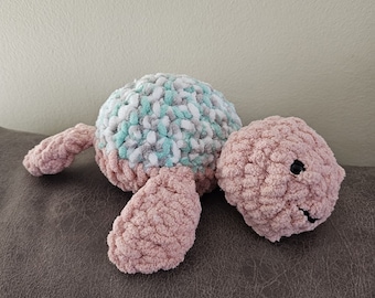 Premade Turtle / ready to ship / crochet turtle / kids / plushie/