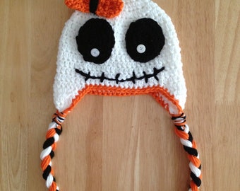SALE spookhoed, gehaakte muts, Halloween, herfsthoed, elke maat