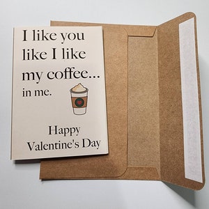Valentinstag Karte. Für Erwachsene witzig