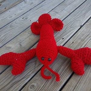 Crochet Nova Scotian lobster-Made in Halifax - Made in Nova Scotia