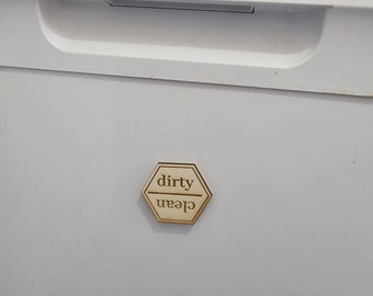 Dishwasher dirty/ clean magnet