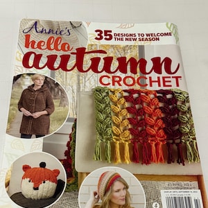 Le magazine du crochet d&#39;automne 2022 d&#39;Annie&#39;s hello